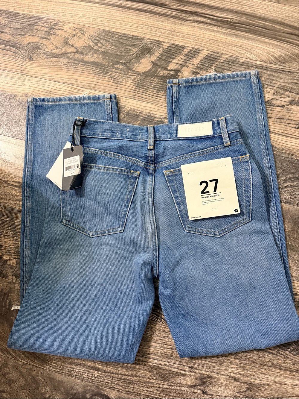 Free People High-Rise Light Blue Denim Jeans
